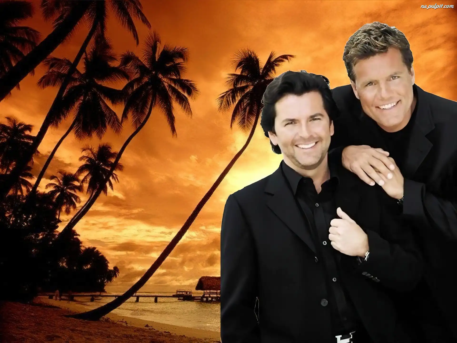 Plaża, Zachód, Modern Talking, Słońca